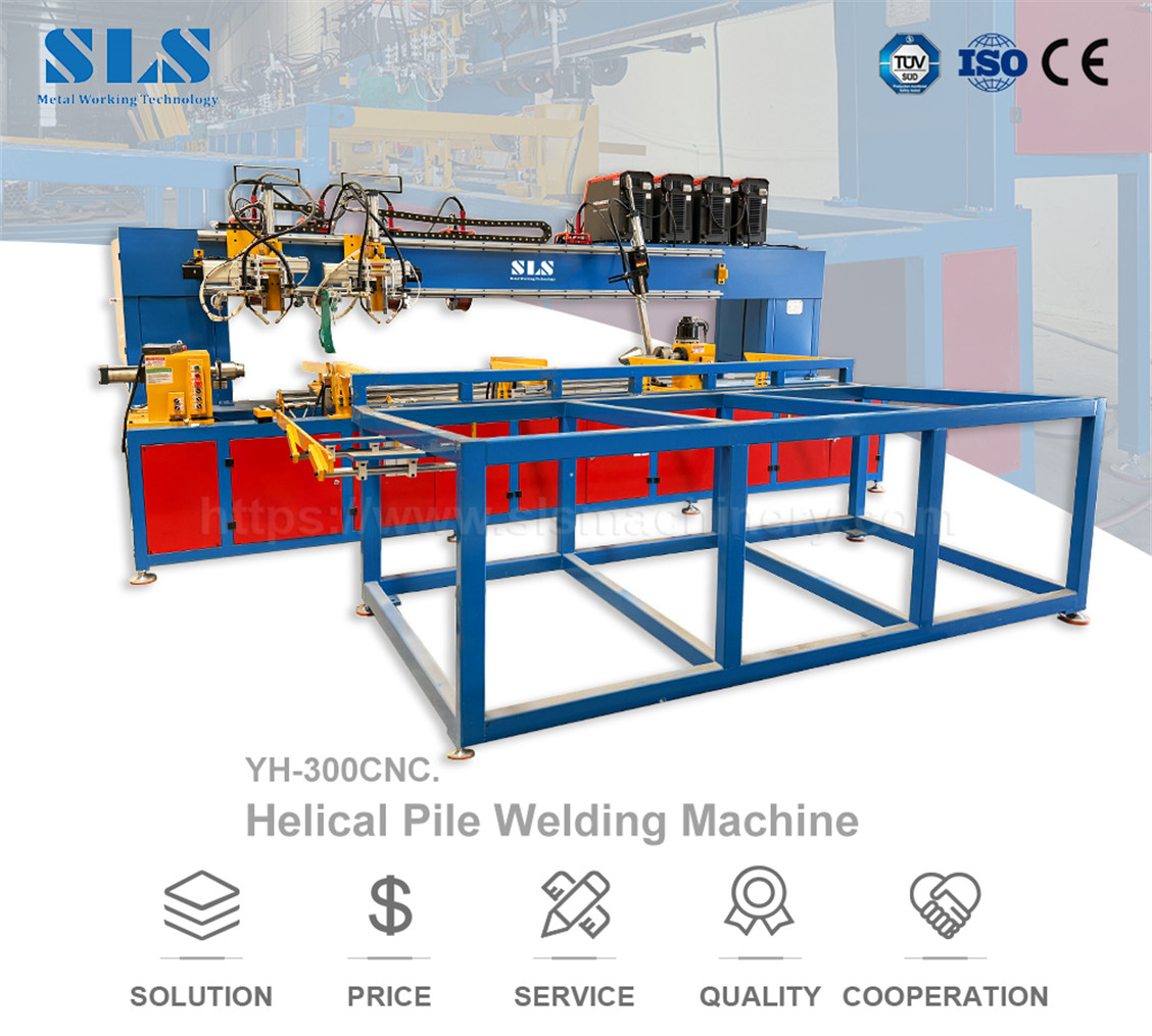 Helical Pile Welding Machine. X-YH-300CNC.007 ماكينة لحام الركائز الحلزونية. X-YH-300CNC.007