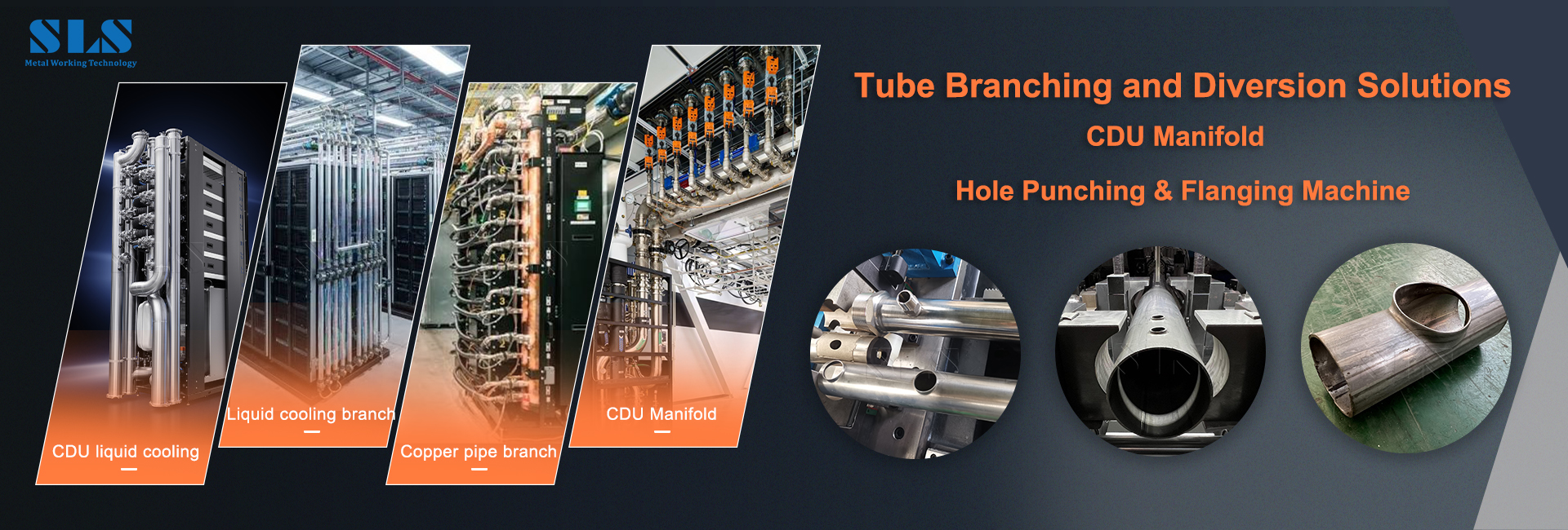 03. Pipe Collaring Machine Is Reshaping CDU Liquid Cooling Manifold Manufacturing Tube Branching and Diversion Solutions 03. آلة طوق الأنابيب تعيد تشكيل مجمع تبريد السائل CDU لتصنيع حلول تفريع الأنابيب وتحويلها