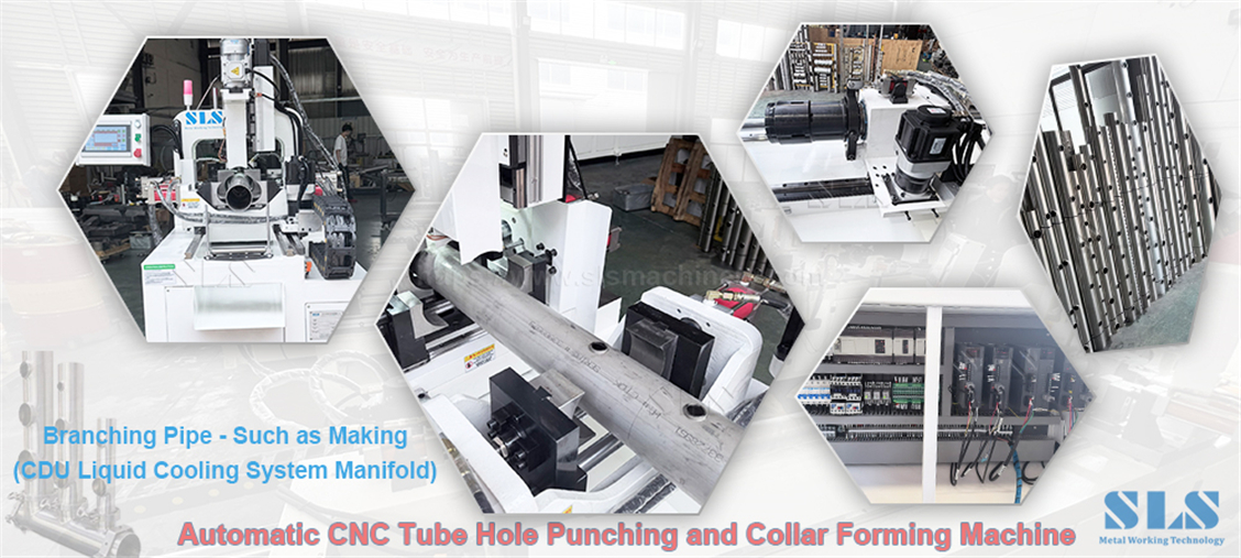X-BP. 130CNC. 02. Tube Collar Hole Punching & Drilling X-BP. 130 نك. 02. ثقب وحفر ثقب طوق الأنبوب