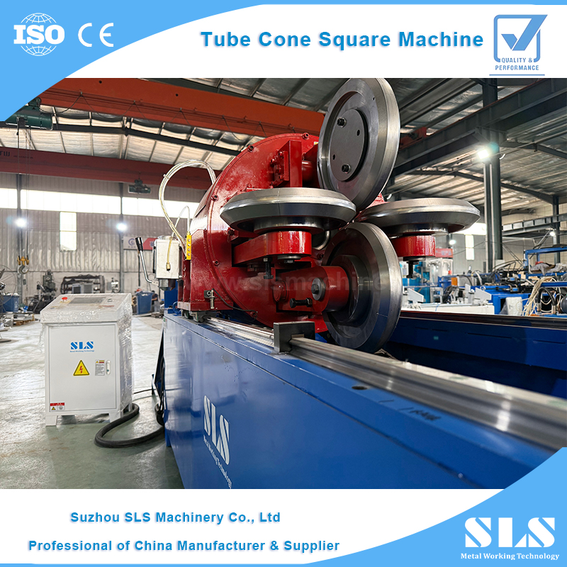 أرجل الأثاث أنبوب مدبب ومخروط مربع آلة | معدات تلاشي تفتق أنبوب معدني (نوع TS-50NC)