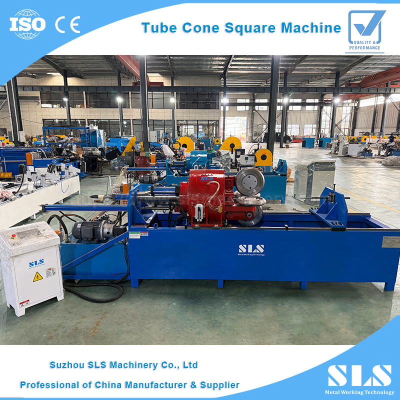 أرجل الأثاث أنبوب مدبب ومخروط مربع آلة | معدات تلاشي تفتق أنبوب معدني (نوع TS-50NC)
