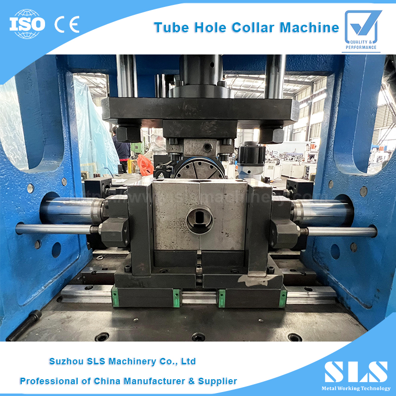 BP-50 TYPE Automatic Tube Hole Collar Machine | CNC أنابيب الفولاذ المقاوم للصدأ اللكم آلة الحافة لعملية تشكيل الفرع الأنبوبي