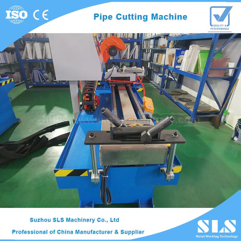 MC-325CNC النوع الهوائي الفولاذ المعدني النحاس الألومنيوم أنبوب صغير 45 درجة أنابيب قطع المنشار