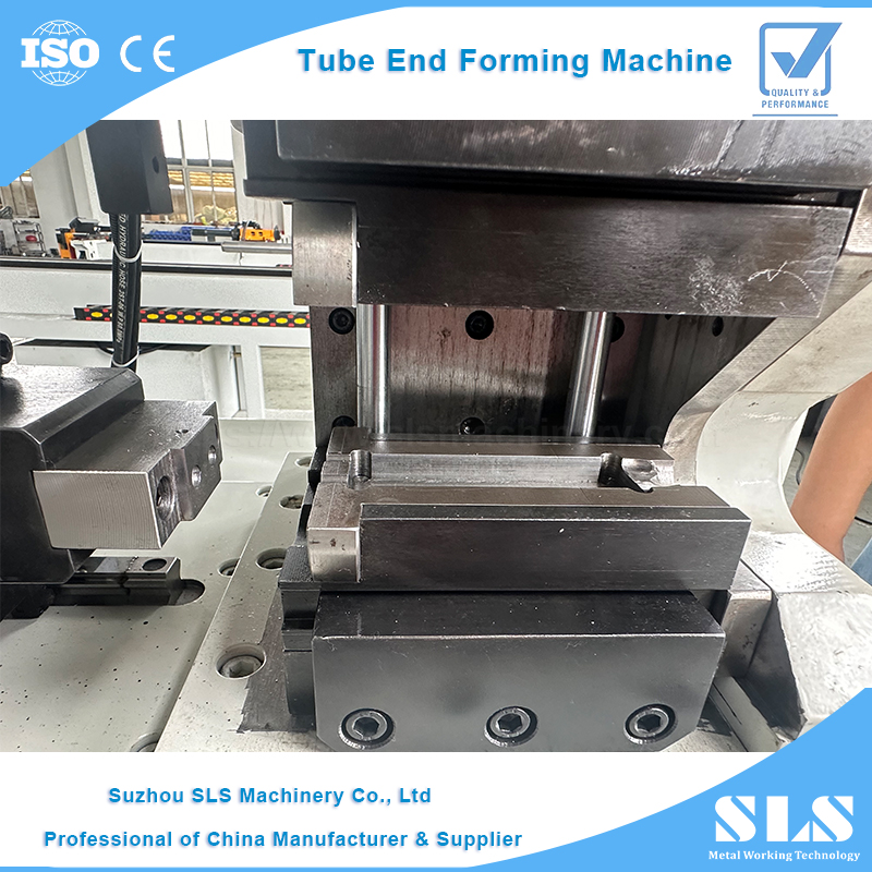 مكثف المبادل الحراري المبادل النحاس نهاية تشكيل آلة | SS معدات تقليل الأنابيب الأنبوبية SS - TM -25NC 