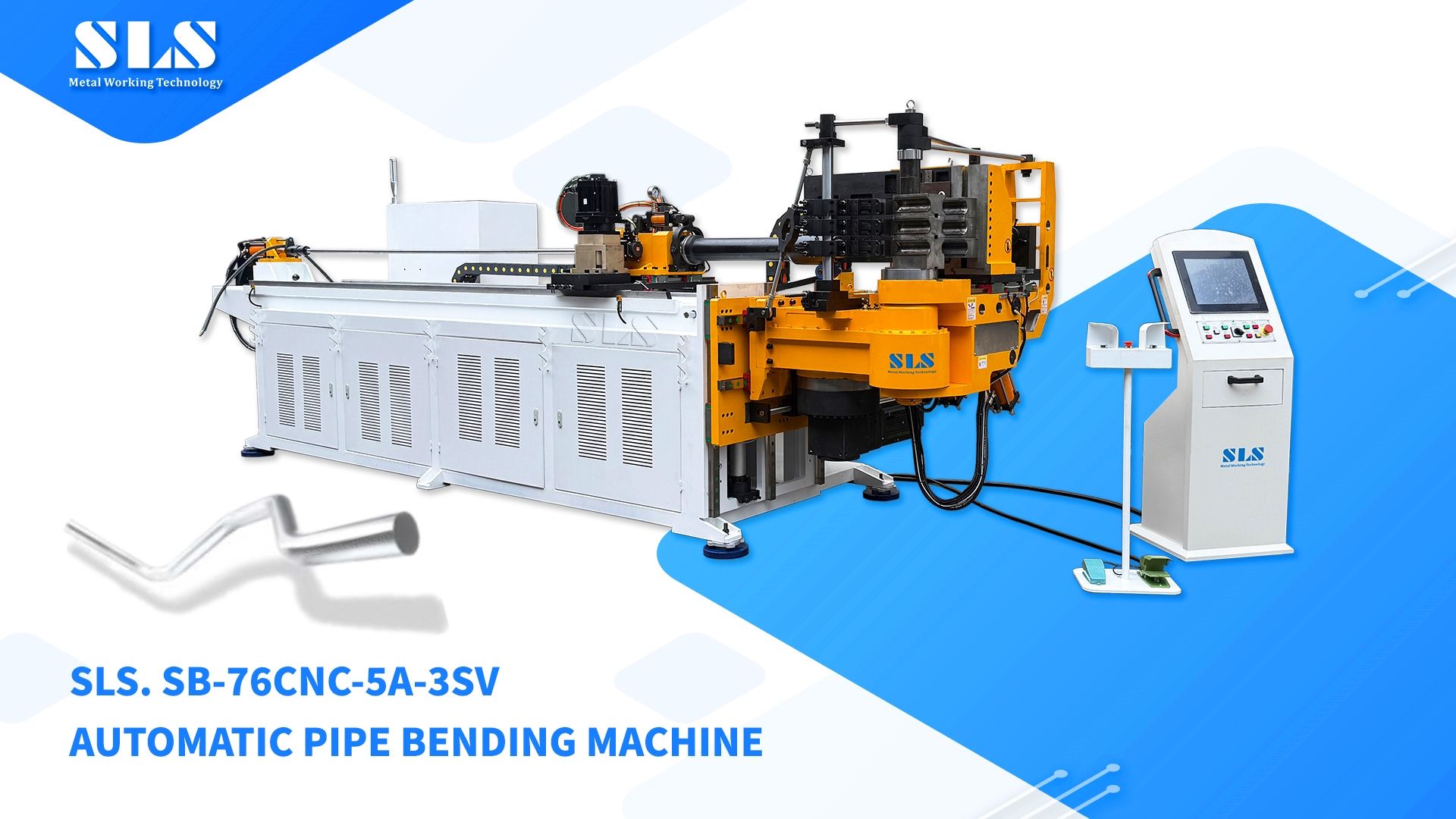 آلة ثني الأنبوب الأوتوماتيكية | ماكينة ثني الأنابيب CNC الاقتصادية لثني المقود - ماكينات SLS