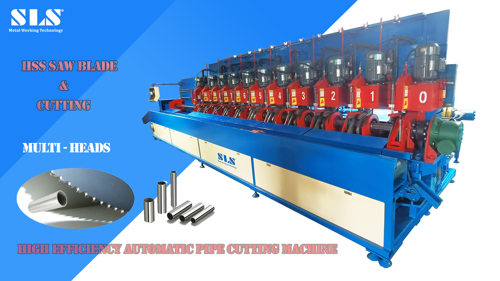 CNC Multi Heads Contpe Machine - Automatic Tube Cold Coll / Cut Off | الشركة المصنعة