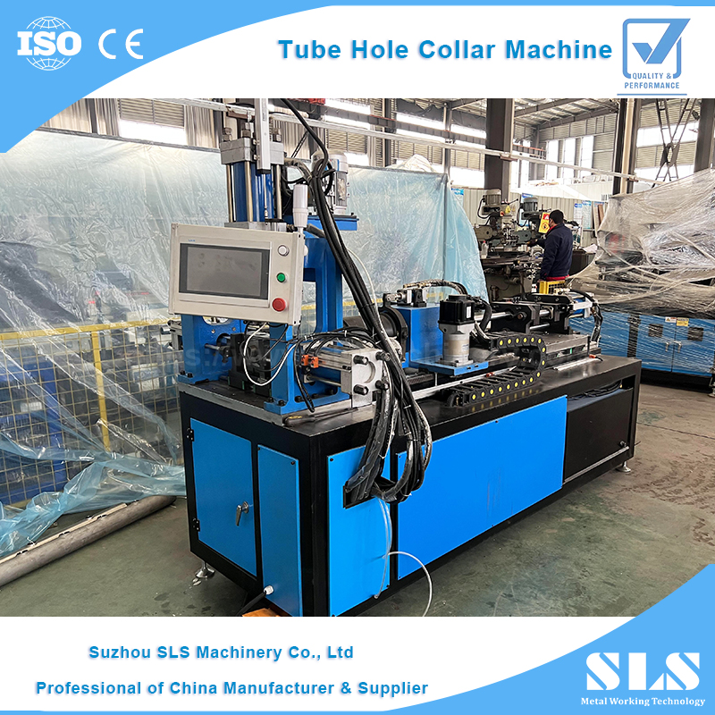 BP-50 TYPE Automatic Tube Hole Collar Machine | CNC أنابيب الفولاذ المقاوم للصدأ اللكم آلة الحافة لعملية تشكيل الفرع الأنبوبي