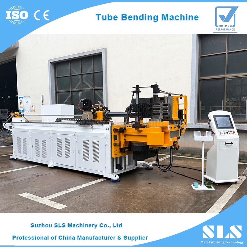 آلة الانحناء التلقائية الأوتوماتيكية | أنبوب CNC Bender - 76 Modle 5 Axis 3 Dies مع منحنى الدفع