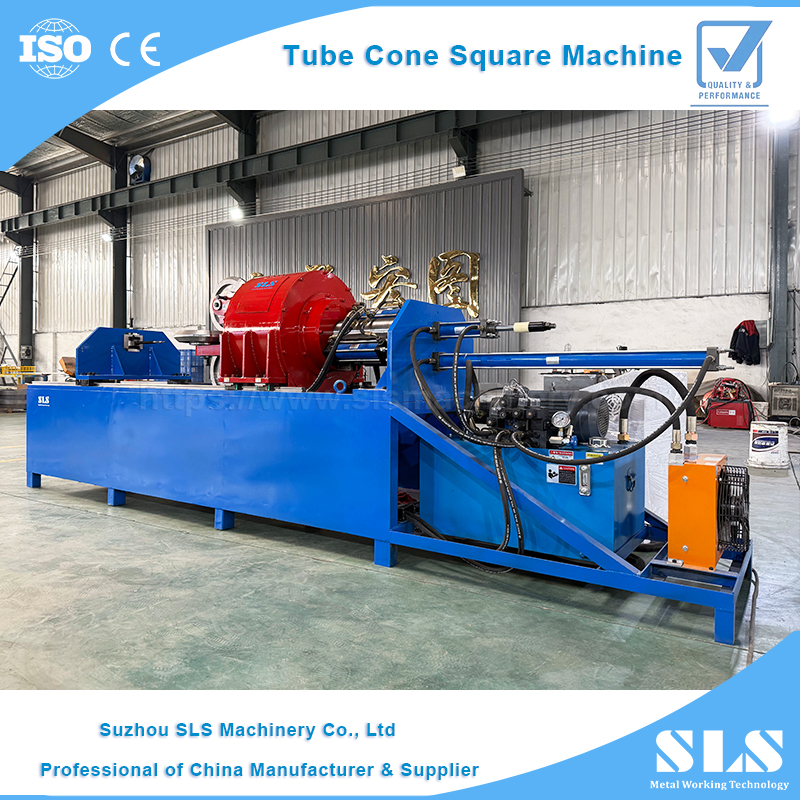 أرجل الأثاث أنبوب مدبب ومخروط مربع آلة | معدات تلاشي تفتق أنبوب معدني (نوع TS-50NC)