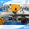 MC-450CNC النوع 45 درجة الزاوية القطع الأنبوب التلقائي بواسطة رأس الماكينة الدوران | أنابيب مربعة الملف الشخصي (60x60 120x120mm)