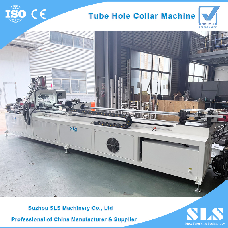 BP-130 نوع التلقائي CNC أنبوب الصلب طوق ثقب اللكم وآلة الحفر لCDU السائل أنبوب التبريد فرع المشعبات رأس