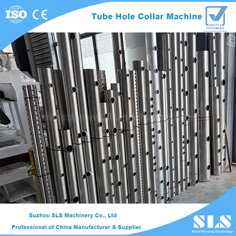 BP-130 نوع التلقائي CNC أنبوب الصلب طوق ثقب اللكم وآلة الحفر لCDU السائل أنبوب التبريد فرع المشعبات رأس